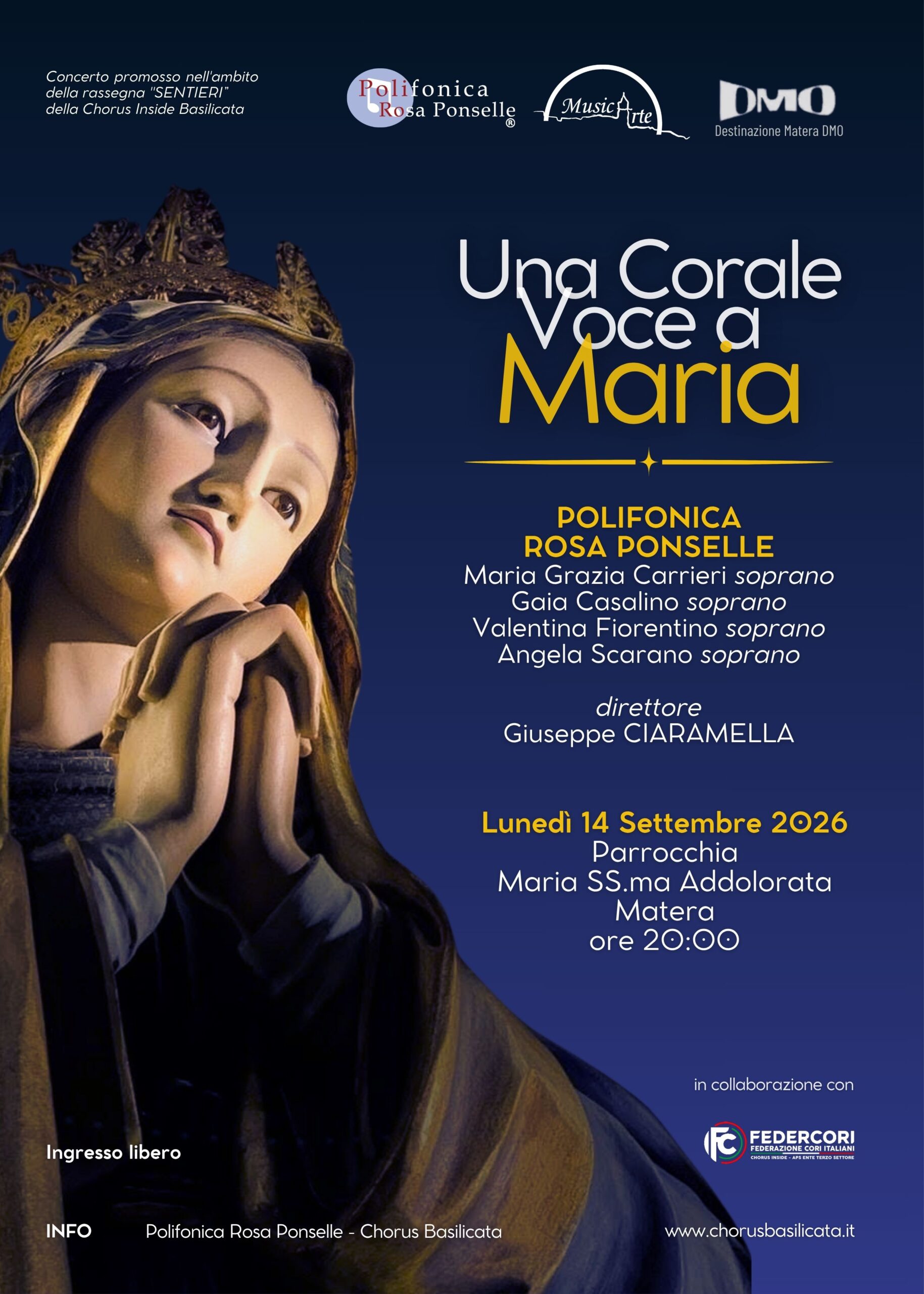 Una corale voce per Maria